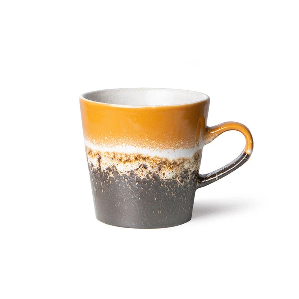 HKliving 70s Ceramics: Americano Mug Fire HKliving 70s Ceramics: Americano Mug Fire