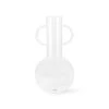 HKliving GLASS VASE WITH 2 EARS