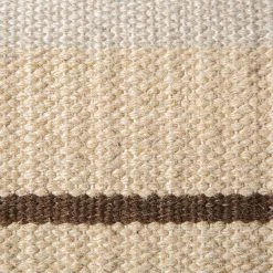 HKliving Hand Woven Cushion | Brown