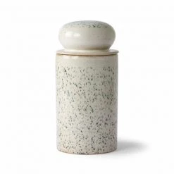 HKliving 70's Ceramics Storage Jar | Hail
