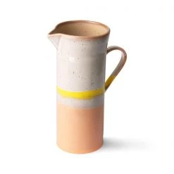 HKliving Ceramic 70s Jug Sunrise