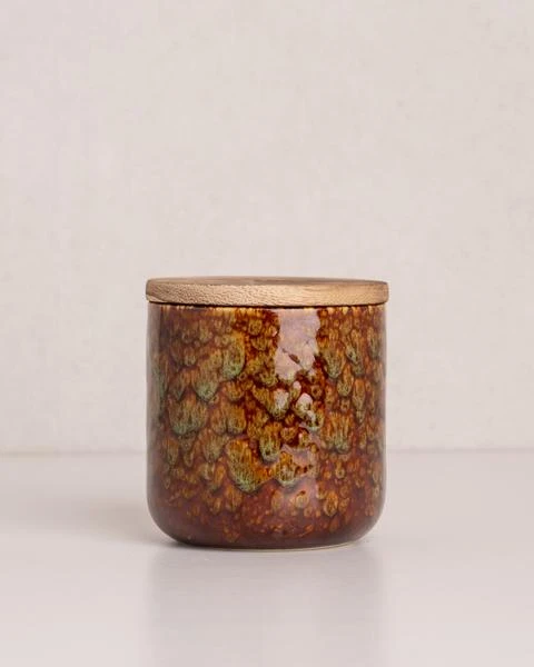 HKliving Ceramic Candle Floral Boudoir HKliving Ceramic Candle Floral Boudoir