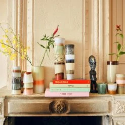 HKliving 70s Style "Grass" Latte Mug