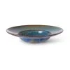 HKliving Pasta Plate Rustic Blue
