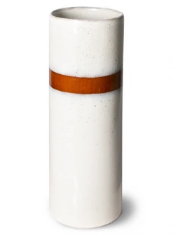 HKliving 70s Ceramics L Vase In Snow