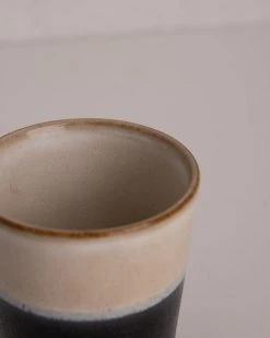 HKliving Beige Rock Ceramic 70s Coffee Mug
