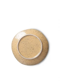 HKliving Gradient Ceramics Dessert Plate In Peach