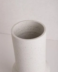 HKliving Speckled Clay Vase Straight