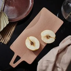HKliving Ceramic Cutting Plate Nude