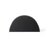 HKliving Semi Circle Black Jute Lampshade S