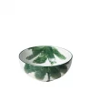 HKliving Bold & Basic Ceramics: Porcelain Bowl Palms, Green