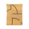 HKliving Soft Woven Throw 130 X 170 Ochre