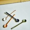 HKliving 70's Ceramics Spoon L Eris Set Of Four