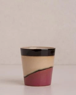 HKliving Ceramic 70 S Mug Set Of 6