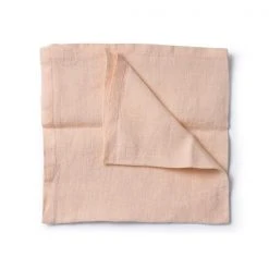 HKliving Linen Napkin Set Of 2 Salmon