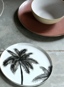 HKliving Bold Basic Ceramics Egg Shell Bowl