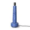 HKliving Retro Stoneware Lamp Base - Blue