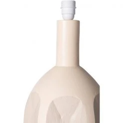 HKliving Boho Lamp Base Sand/cream