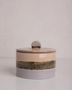 HKliving Brown Bold Basic Cookie Jar