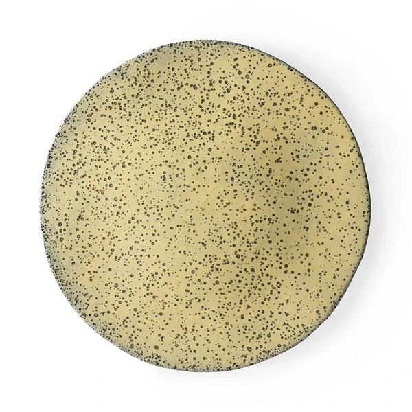 HKliving Gradient Ceramics: Dinner Plate Yellow HKliving Gradient Ceramics: Dinner Plate Yellow