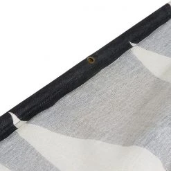 HKliving Abstract Wall Chart Black White