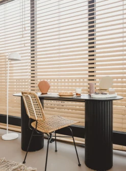 HKliving Large Terra Ceramic Shell Vase