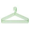 HKliving Clothing Hanger | Fern Green | Set of 4 2 HKliving Clothing Hanger | Fern Green | Set of 4
