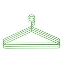 HKliving Clothing Hanger | Fern Green | Set of 4