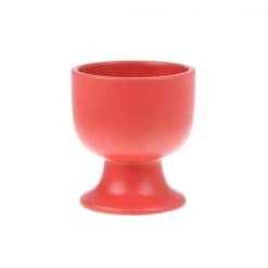 HKliving Bold & Basic Ceramics: Mug On Base Matt Red