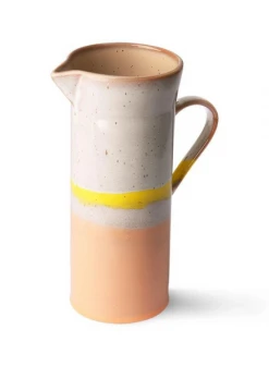 HKliving 70's Ceramics Jug In Sunrise