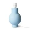 HKliving Ceramic Lamp Base | Ice Blue