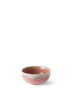 HKliving Home Chefs Ceramics Rustic Pink Bowl
