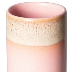 HKliving 70s Ceramics: Xs Vase Pink