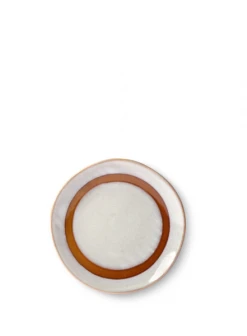 HKliving 70s Style Cake Plate Snow