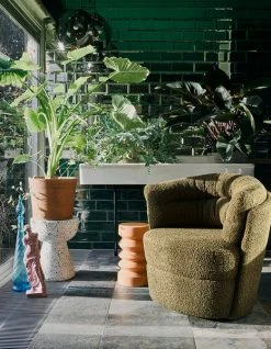 HKliving Rust Terra Side Table