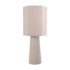 HKliving Hexagonal Lampshade Linen Natural M