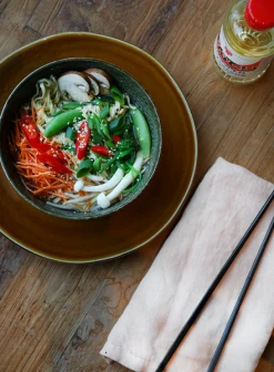 HKliving Kyoto Ceramics Japanese Dinner Plate In Brown