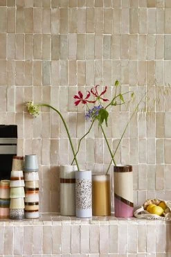 HKliving Grain 70s Ceramics Vase M