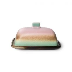 HKliving 70's Butter Dish - Mercury