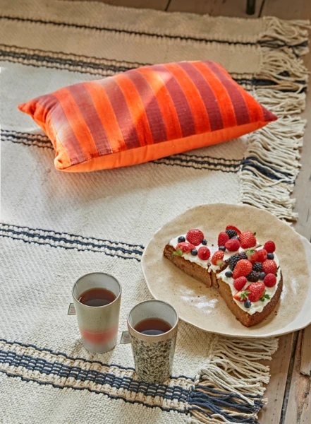 HKliving Decorative Ceramic Organic Plate 3 HKliving Decorative Ceramic Organic Plate