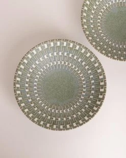 HKliving Japanese Ceramic Kyoto Salad Bowl 4 HKliving Japanese Ceramic Kyoto Salad Bowl