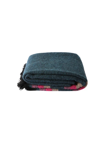 HKliving Doris Fluffy Throw In Blue 6 HKliving Doris Fluffy Throw In Blue