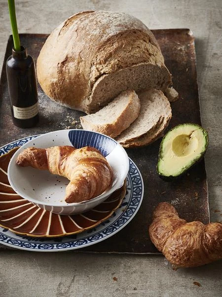 HKliving Indigo Glazed Ceramic Bowl HKliving Indigo Glazed Ceramic Bowl