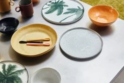 HKliving Palms Porcelain Side Plate