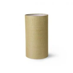 HKliving Jade Jute Cylinder Lamp Shade