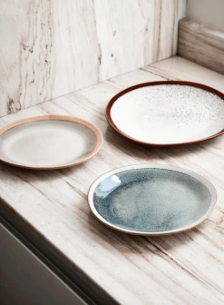 HKliving 70s Style Earth Dinner Plate