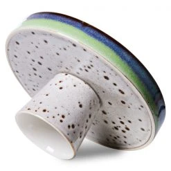 HKliving 70's Ceramics Bowl on Base | Comet
