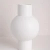 HKliving Matt White Vase M 1 HKliving Matt White Vase M