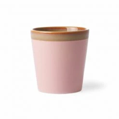HKliving 70's Ceramics Coffee Mug | Pink