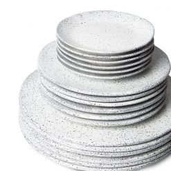 HKliving Grey & White Speckled Side Plate
